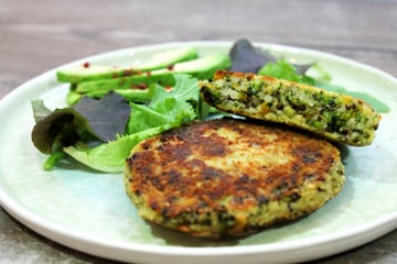 8 galettes végétales à glisser dans son burger