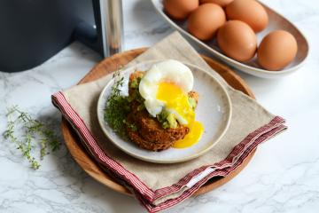 Oeuf mollet au Air Fryer