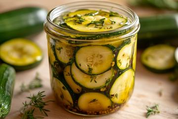 Courgettes pour l'apéritif