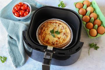 Quiche lorraine au Air Fryer