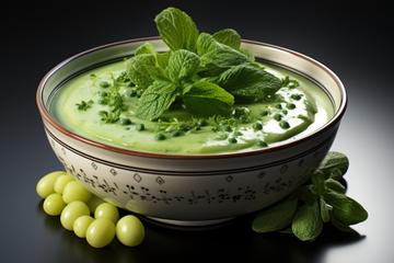 Soupe de pois Elle et Vire