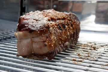 Rôti de bœuf au barbecue