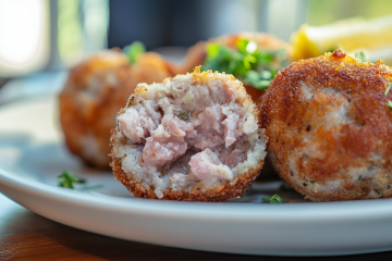 Boulettes de veau à la milanaise