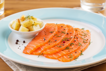 Saumon Gravlax comme dans les pays scandinaves