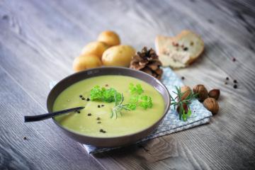 Velouté de courgettes classique