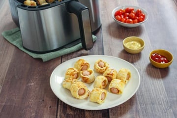 Feuilletés saucisse au Air Fryer