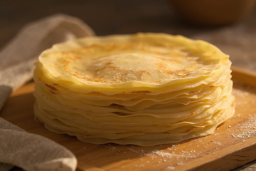 Crêpes légères et moelleuses