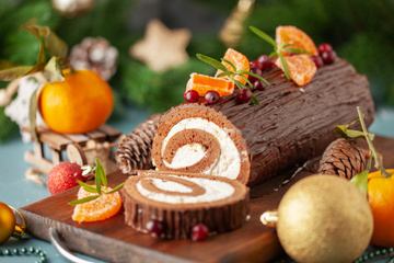 Quelle crème utiliser pour faire une bûche de Noël ?