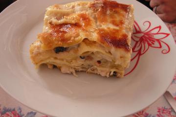 Lasagnes gourmandes au poulet