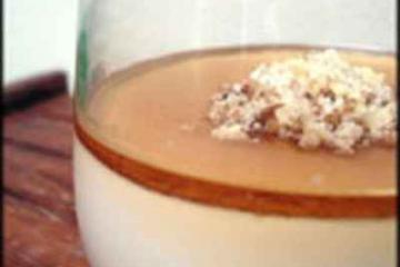 Panna Cotta Au Sirop d'Erable et Noix