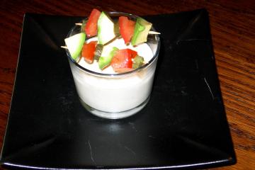 Panacotta à la moutarde