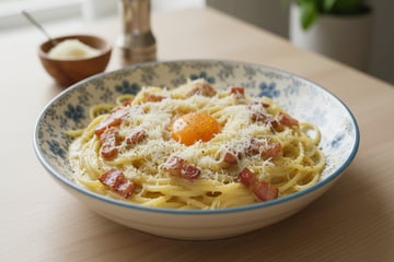 Sauce carbonara au Companion