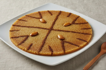 Tamina Algéroise : Gâteau de semoule au miel