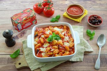 Gratin de gnocchis à la Sauce Tomate Cuisinée Zapetti