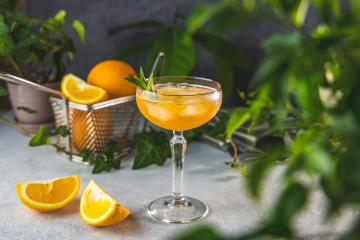 Punch au muscadet et orange