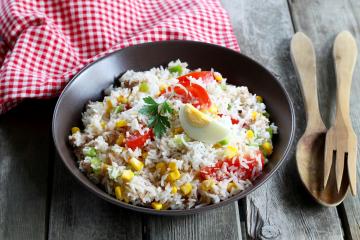 Salade de riz traditionnelle