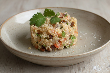 Taboulé de quinoa à l'orientale