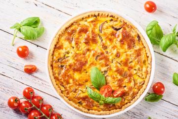 Tarte Jambon Tomate