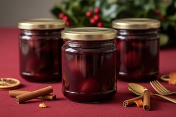 Confiture de Noël (aux poires au vin)
