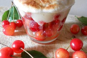 Cassolette de cerises