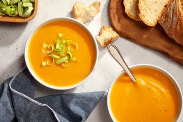 Duo de citrouille et de poireau
