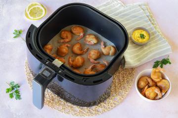 Beignets de crevettes au Air Fryer