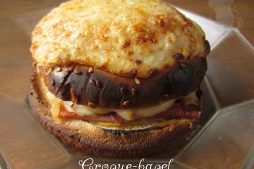 Croque bagel