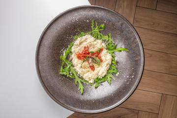 Risotto crémeux au parmesan
