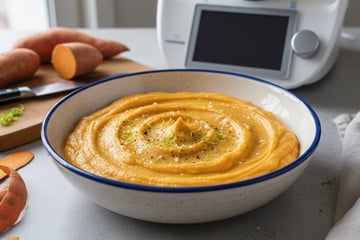 Purée de patates douces au thermomix