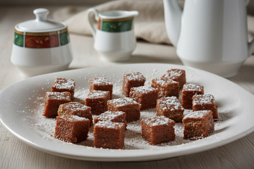 Loukoums au chocolat