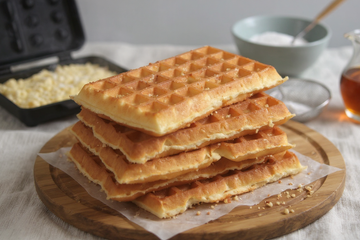 Gaufres légères sans beurre