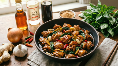 “Mortelle cette recette” : le poulet aux trois tasses de François-Régis Gaudry, addictif et inratable
