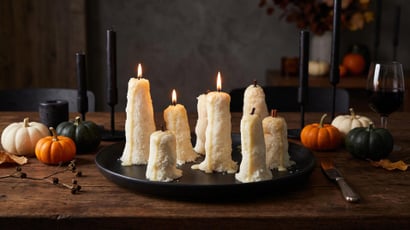 Effet waouh garanti à Halloween : la recette facile des bougies trompe-l'œil comestibles façon Raffaello