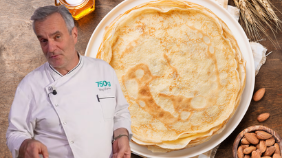 Chef Damien est formel : si vos crêpes sont cassantes, c’est que vous ne respectez pas cette étape