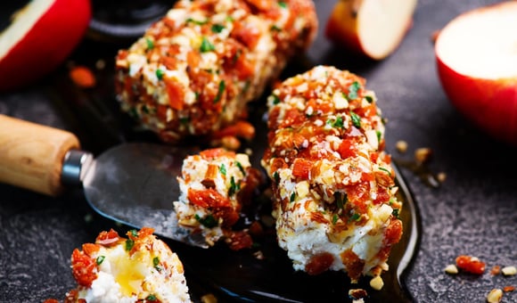 Depuis que j'ai proposé cette recette avec du chèvre frais à l'apéro : mes invités me la réclament à chaque fois