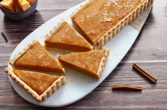 Tarte sucrée au potimarron. 750g 