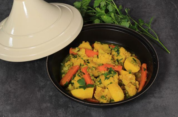 Tajine de légumes. Nadia Paprikas