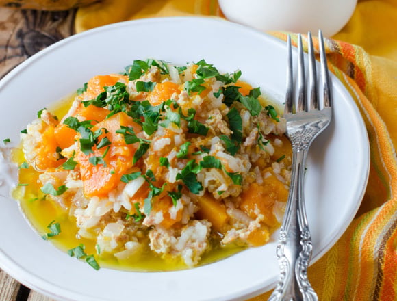 Léger et sans riz, découvrez comment préparer ce risotto à base de courge d’une diététicienne