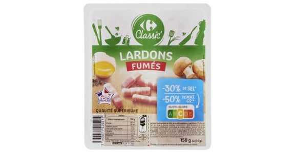 Rappel produit : ne consommez pas ces lardons fumés, ils sont contaminés par la listeria et des salmonelles