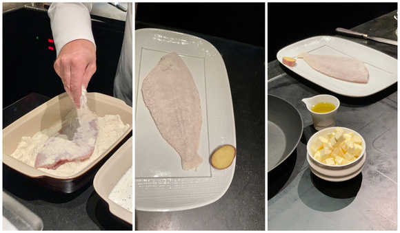 Limande préparée avant cuisson 