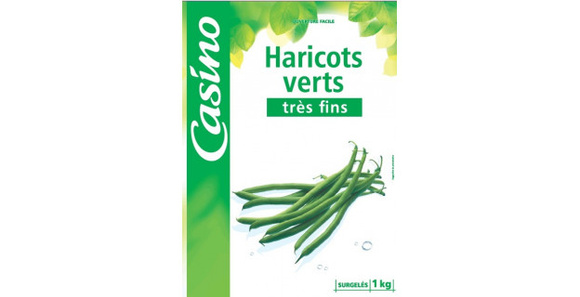 Cette marque de haricots verts surgelés fait l'objet d'un rappel. 