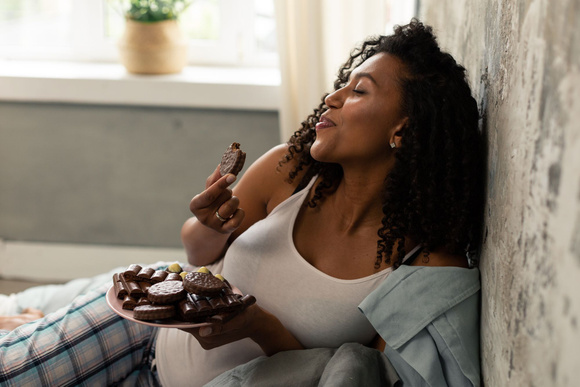 Pendant la grossesse, on écoute nos envies