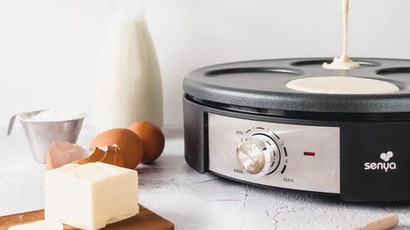Amazon casse le prix de cette crêpière électrique Senya aujourd'hui (-29%)