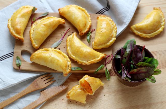 Chaussons à la patate douce. Silvia Santucci