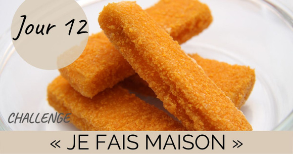 Challenge "je fais maison" Jour 12 : du poisson pané