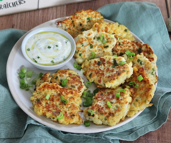 Galettes de chou-fleur (rösti). Silvia Santucci