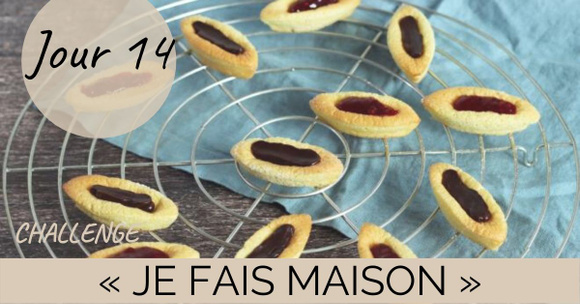 Challenge "Je fais maison" Jour 14 : des barquettes au chocolat (ou à la confiture)