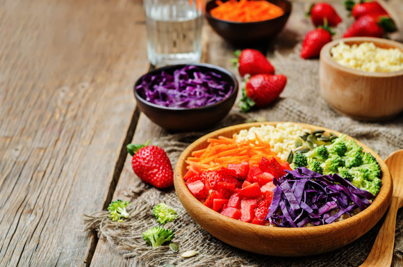 La rainbow food : toutes les couleurs sont dans la nature