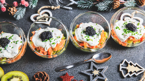 8 idées de recettes avec du saumon fumé pour votre repas du 31!