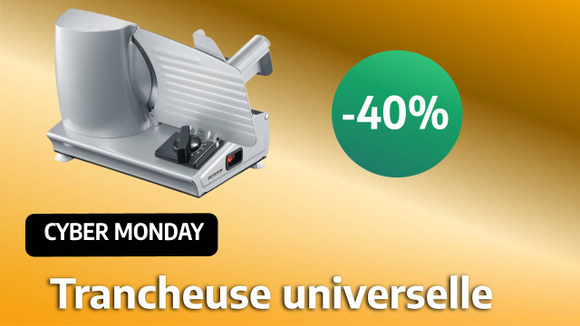 Cyber Monday : profitez de cette offre folle sur la trancheuse électrique Severin !